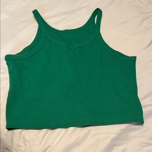 Green Women's Tank Top